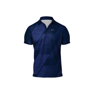 Polo à sublimation personnalisé T-shirt en polyester respirant pour la pêche aux fléchettes de l'école de golf des sports pour hommes - Product Image 5