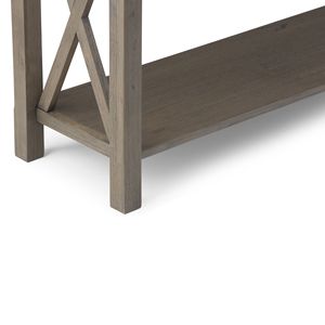 Tavolo Consolle Grigio Stile Country Kitchener, Eleganti Tavoli Consolle in Stile Rustico - Product Image 5
