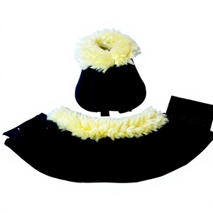 Horse Bell <b>Boots</b> Equestrian Hoof <b>Boots</b> Protective Bell <b>Covers</b> for Racing Sports - Product Image 3