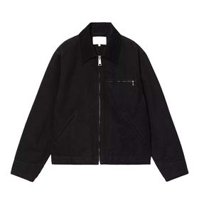 เสื้อแจ็คเก็ตยีนส์ปักลายสไตล์วินเทจสำหรับผู้ชาย ใส่ทำงาน กันลม ระบายอากาศได้ดี บุซับในหนา เหมาะสำหรับฤดูหนาว - Product Image 1