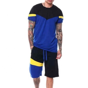 2025 nouveau costume de sport d'été décontracté pour hommes personnalisé ensemble chemise et short 2 pièces respirant - Product Image 5