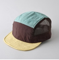 Topi Golf Outdoor Hiking Lari Berkualitas Tinggi 100% Poliester Ringan Unisex Cepat Kering 5 Panel Untuk Pria Wanita