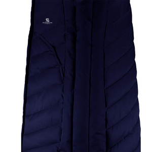 Gilet matelassé sans manches pour femme grande taille, doudoune chaude et respirante en nylon, personnalisable avec logo, vente en gros, décontracté, OEM - Product Image 5