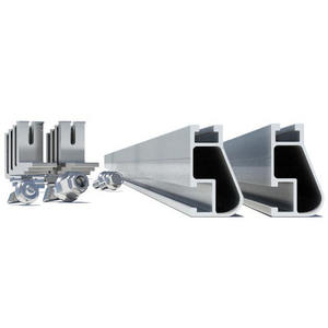 Ensemble de montage de l'onduleur du système IronRidge BX avec rail et matériel-BX-CMA-SI-M1 - Product Image 1