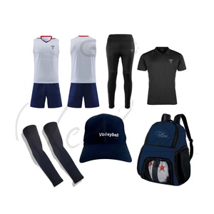 Uniformes de Voleibol, Ropa Deportiva Nueva, Diseños Personalizados, Kits Completos para Equipos, Alta Calidad, 100% Poliéster, Conjuntos de Camisetas y Pantalones Cortos de Voleibol - Product Image 3