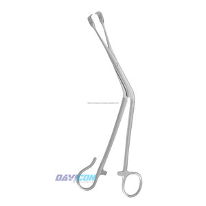 Forceps Tonsilaires Tivnen 3x3 Dents Angulées 20cm Instrument Chirurgical ORL en Acier Inoxydable pour Maintien et Préhension des Ganglions Tonsilaires - Product Image 6