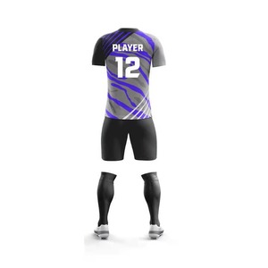 Nuevo Uniforme de Fútbol Transpirable Hecho a Medida, de la Mejor Calidad, Secado Rápido, Unisex, Ropa Deportiva para Equipo, Pantalones Cortos Impermeables, Antibacterianos, Sublimados - Product Image 4