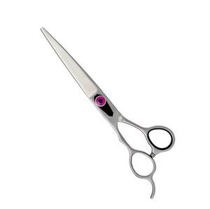 Ciseaux à cheveux professionnels en acier inoxydable, lame tranchante, manche long, pour droitiers, ciseaux de coiffure - Product Image 2
