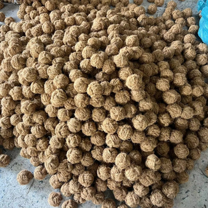 Pelota de fibra de coco para masticar para perros, pelota de cáscara de coco para masticar para perros, fabricante de juguetes ecológicos para mascotas de Vietnam ANGLE - Product Image 1