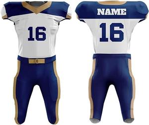 Maillot de football américain unisexe le plus vendu, uniformes de football américain personnalisés pour les jeunes et les adultes - Product Image 1