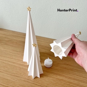 Derniers modèles de fichiers STL pour arbre de Noël, fichiers d'impression 3D pour Noël, téléchargement numérique d'arbres de Noël, décoration de Noël en impression 3D - Product Image 3