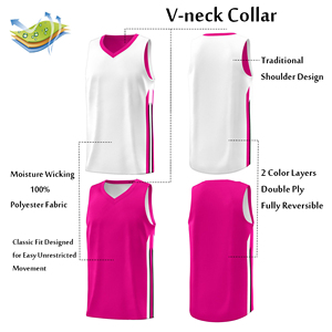 Maillot de basket-ball personnalisé pour hommes et jeunes, imprimé ou brodé, nom et numéro personnalisés, vêtements de sport athlétiques - Product Image 3