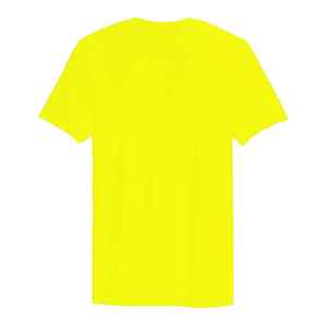 Camisetas Personalizadas al por Mayor 2026, Lisas con Logotipo, Verdes y Amarillas, Camisetas de Punto Unisex para Hombre, 100% Algodón Orgánico, Impresión Personalizada - Product Image 4