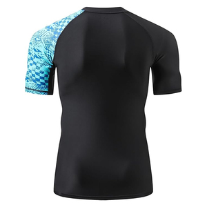 Camiseta de Compresión con Estampado de Lobo para Hombre, Secado Rápido, Ropa Deportiva para Gimnasio, Protección contra Rozaduras, Logotipo Personalizado - Product Image 5