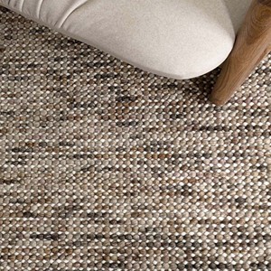 Tapis tissé à la main texturé taupe, marron, beige, aspect naturel moderne, pour salon, chambre, décoration intérieure, revêtement de sol doux - Product Image 5
