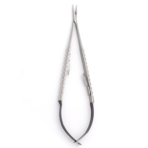 ชุดอุปกรณ์จับเข็มขนาดเล็ก สแตนเลสสตีล เครื่องมือผ่าตัดแบบใช้มือ สำหรับใช้ในโรงพยาบาล - Product Image 4