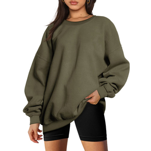 HI-GLOW <b>Women's</b> Customizable Printed Badge Front Design Breathable Quick Dry Eco-Friendly Waterproof Fleece Winter Sweatshirt - Product Image 1