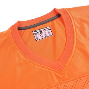 เสื้อฟุตบอลผ้าตาข่ายสำหรับผู้ชาย แบบคลาสสิก  ระบายอากาศได้ดี เหมาะสำหรับออกกำลังกาย เสื้อยืดกีฬา ชุดลำลอง ชุดฟิตเนส - Product Image 4