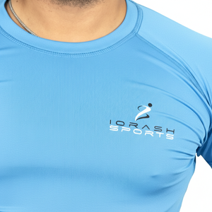 เสื้อแรชการ์ดผู้ชายขายดีที่สุด ดีไซน์สวย ทรงเข้ารูป ระบายอากาศได้ดี เป็นมิตรกับสิ่งแวดล้อม บริการ OEM ผลิตจากโพลีเอสเตอร์ 100% - Product Image 5