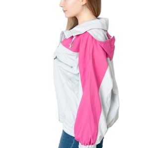 <b>Women</b> Windbreaker <b>Jacket</b> Full Zipper Pockets Breathable Hooded Mesh Lining <b>Lightweight</b> <b>Jacket</b> - Product Image 5