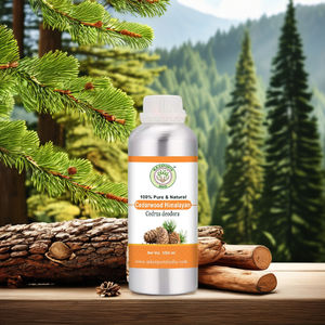 Approvisionnement en vrac d'huile essentielle de bois de cèdre rectifié pur 100% pour cosmétiques, parfumerie et produits de nettoyage à domicile naturels - Product Image 3
