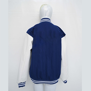 Men's Custom Leather Long Sleeve Baseball <b>Jackets</b> Wholesale Varsity Letterman <b>Jacket</b> Embroidered Chenille <b>Patches</b> Winter - Product Image 6