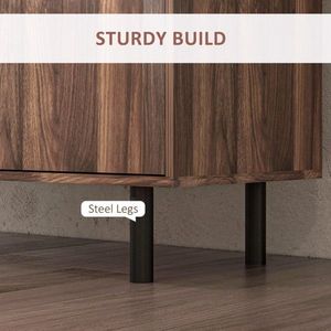 Rustic Brown Storage Cabinet for Living Room - Product Image 5