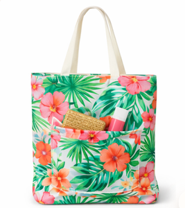 Wholesale COTTON VOYAGE Geometric Pattern <b>Large</b> All Over Custom Logo Printed <b>Canvas</b> Tote <b>Bag</b> for Daily Use - Product Image 4