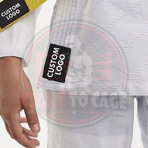 Training Judo Suit Breathable Stretch 100% Cotton Martial Arts Wear with Automated Cutting Comfortable Fit Front Logo - Product Image 5