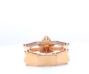 แหวนหมั้นทรงหัวใจ AMBER JEWELS คลาสสิค ยูนิเซ็กส์ ทองคำขาว 18K ชุบโรเดียม ทองคำแท้ ประดับเพชรธรรมชาติ ทรงหัวใจ ฝังแบบ Prong Setting รับรองโดย IGI - Product Image 3