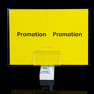 Porte-enseigne Gondole avec base magnétique Porte-enseigne magnétique - Product Image 4