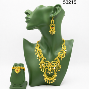 MOLL JEWELLERS - Cadena de Eslabones con Diseño de Hojas, Chapada en Oro, con Circonitas Naturales, para Mujer, Elegante y Moderna, Certificada por Terceros - Product Image 4