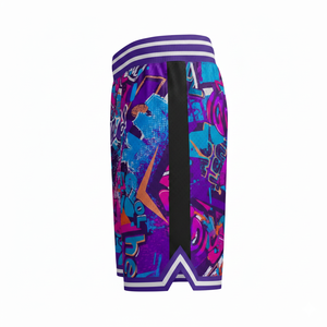 Pantalones Cortos de Baloncesto Hechos a Medida, 100% Poliéster, Ligeros, Cintura Elástica, Ropa Deportiva, Impresión de Logotipo Personalizado - Product Image 3