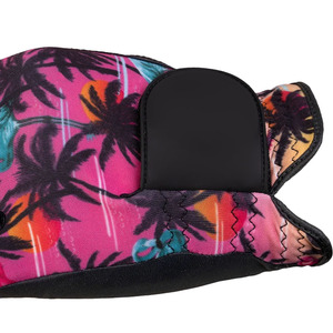 Guante de golf con estampado tropical para mujer, diseño de palmera rosa y flamenco, agarre de cuero antideslizante, guante de golf ligero y transpirable - Product Image 6