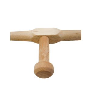 Tonfa de Madera de Haya de 18.5 Pulgadas para Artes Marciales, con Acabado de Aceite Natural, Pegamento Extra Fuerte, 672g, Reutilizable - Product Image 3