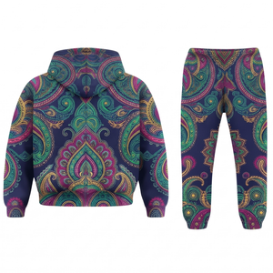 Survêtement Enfant Personnalisé en Polyester Spandex pour Sublimation – Nom d'Équipe Personnalisé, Anti-Rétrécissement et Résistant à la Décoloration pour la Gym et la Course à Pied - Product Image 2