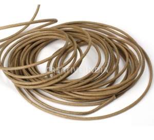 Cordon en coton ciré lacets métalliques pour bijoux pour colliers finition tressée Utilisation polyvalente dans les chaussures sacs vêtements Textiles de maison - Product Image 1