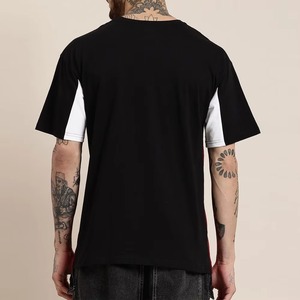 T-shirt décontracté pour homme, fabriqué au Pakistan, design personnalisé, 100% coton, col rond, manches courtes, grande taille, respirant, tricoté en usine - Product Image 3