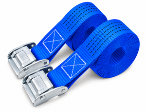 Sangle de fixation à boucle cam 50 mm en polyester 800 kg sans crochet pour la sécurisation de charges lourdes, usage intensif, fournisseur d'usine, fournisseur OEM - Product Image 6