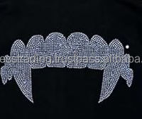 2025 Sweat à capuche basique en coton mélangé pour hommes avec motif solide col à capuche et détail strass prix de gros - Product Image 3