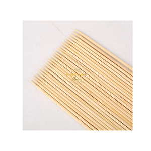 Piques à nourriture en bambou écologiques, compostables, biodégradables, fourchettes jetables pour le camping, style simple, fabriquées au Vietnam - Product Image 1