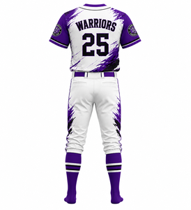 Uniformes de Béisbol Personalizados OEM para Hombres y Jóvenes, Camisetas de Béisbol Sublimadas con Pantalones, Conjunto de Ropa de Béisbol Profesional para Equipos - Product Image 2