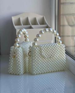Luxury Handmade Crystal Bead Evening Bag for Women Fashion Mini Top Handle Party <b>Clutch</b> Purse <b>Wedding</b> Handbag - Product Image 5