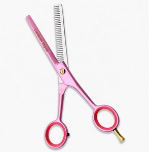 Kit de barbier personnel pour le soin des cheveux avec des ciseaux roses de 6 pouces - Product Image 2