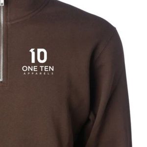 เสื้อสเวตเชิ้ตผู้ชายแบบซิปครึ่งตัว น้ำหนักปานกลาง คุณภาพพรีเมียม สวมใส่สบาย เหมาะสำหรับลำลองและเล่นกีฬา แฟชั่นเสื้อผ้า - Product Image 5