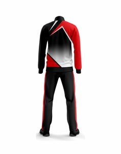 OEM Casual Winter Soccer Sports Warm Printed Windproof <b>Tracksuit</b> Embroidered Sleeves Adult Club Training Football - Product Image 5