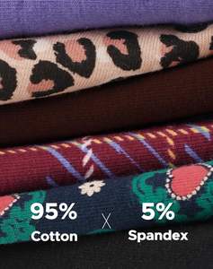 Culottes string brodées taille basse pour femme, style tendance, 100 % coton, tricot léger, respirant, extensible, moderne et confortable - Product Image 5