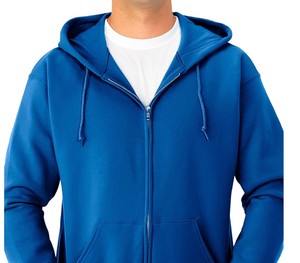 Sudadera con capucha para hombre, negra, de poliéster/rayón de alto gramaje, con cremallera, larga, de secado rápido, ecológica, con lavado ácido y efecto desgastado, ideal para verano. - Product Image 3