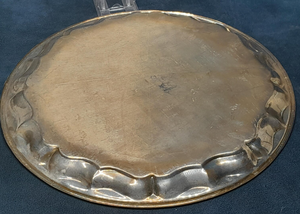 Assiette de service exclusive en laiton, design attrayant, sculptée à la main, modèle de créateur, vente chaude au prix le plus bas - Product Image 6
