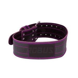 Leather Adjustable <b>Support</b> Weightlifting <b>Belt</b> Strong Buckle Design Professional Protection Lightweight Comfortable for Gym - Product Image 3